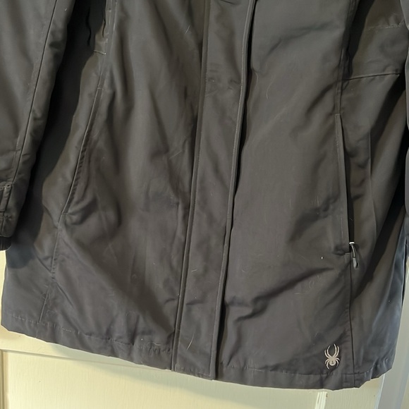 Spyder Explorer Parka Thermaweb Insulated Snow/Ski Jacket w/ removable faux fur - Picture 2 of 16